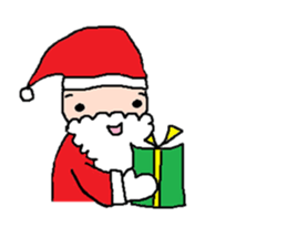 Christmas.Santa and Twintail.Reindeer. sticker #1724514