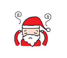 Christmas.Santa and Twintail.Reindeer. sticker #1724518