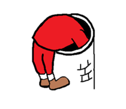 Christmas.Santa and Twintail.Reindeer. sticker #1724522