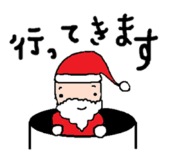 Christmas.Santa and Twintail.Reindeer. sticker #1724526