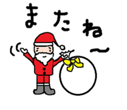 Christmas.Santa and Twintail.Reindeer. sticker #1724530