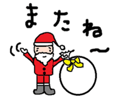 Christmas.Santa and Twintail.Reindeer. sticker #1724530