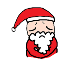 Christmas.Santa and Twintail.Reindeer. sticker #1724534