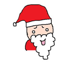 Christmas.Santa and Twintail.Reindeer. sticker #1724538