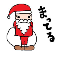 Christmas.Santa and Twintail.Reindeer. sticker #1724544