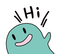Cute ghost! sticker #1724628