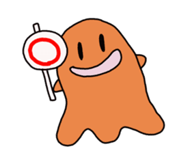 Cute ghost! sticker #1724629