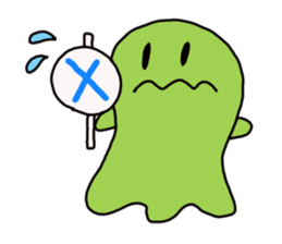 Cute ghost! sticker #1724630