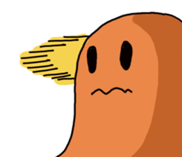 Cute ghost! sticker #1724638