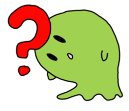 Cute ghost! sticker #1724644