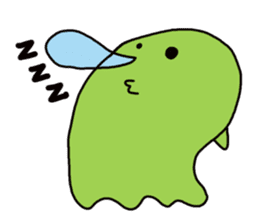 Cute ghost! sticker #1724645