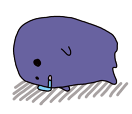 Cute ghost! sticker #1724646