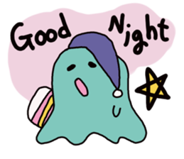 Cute ghost! sticker #1724648