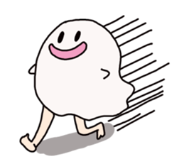 Cute ghost! sticker #1724664