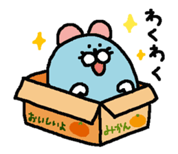 Chutaro mouse2 sticker #1724669