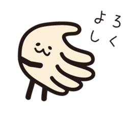 Super Hand man sticker #1724833