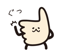 Super Hand man sticker #1724834