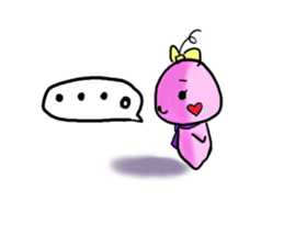 Pretty alien sticker #1724908