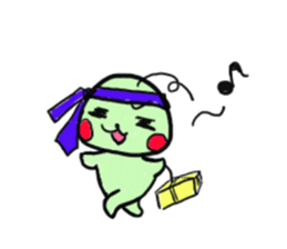 Pretty alien sticker #1724914