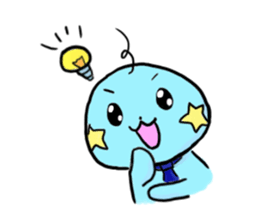 Pretty alien sticker #1724928