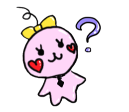 Pretty alien sticker #1724936