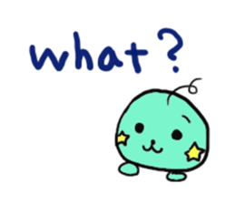 Pretty alien sticker #1724944