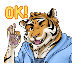 Daily life of Therianthropes sticker #1725505