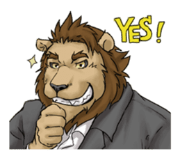 Daily life of Therianthropes sticker #1725511