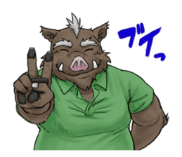 Daily life of Therianthropes sticker #1725518