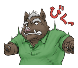 Daily life of Therianthropes sticker #1725526