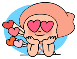 Lili and her friends. sticker sticker #1726429