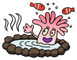 Sea anemone/ISOGIN-CHAN sticker #1727382