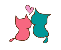 Colorful Meowland sticker #1728683