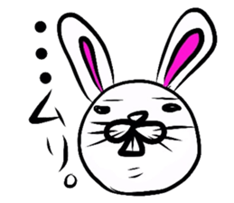 Yasagure rabbit sometimes Bear sticker #1730470