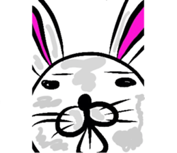 Yasagure rabbit sometimes Bear sticker #1730472