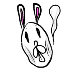Yasagure rabbit sometimes Bear sticker #1730486