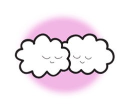 Puffy Cloud sticker #1730599