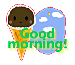 pretty ice cream sticker #1731105