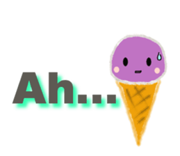pretty ice cream sticker #1731109