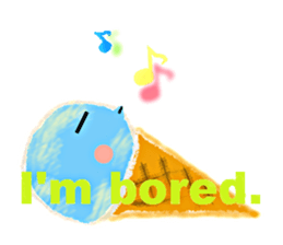 pretty ice cream sticker #1731115