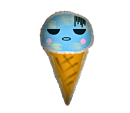pretty ice cream sticker #1731116