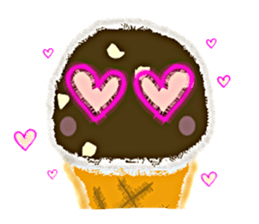 pretty ice cream sticker #1731119