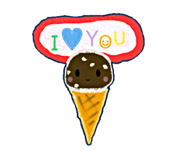 pretty ice cream sticker #1731120