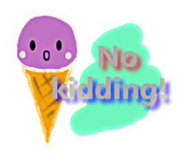 pretty ice cream sticker #1731123