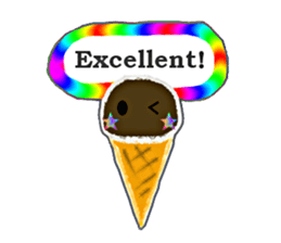 pretty ice cream sticker #1731128