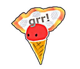 pretty ice cream sticker #1731133