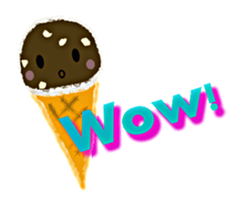 pretty ice cream sticker #1731135