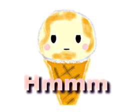 pretty ice cream sticker #1731137