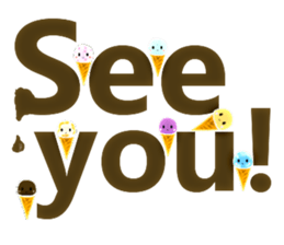 pretty ice cream sticker #1731140