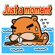 VIVA VIVA BEAVER and HIPPO sticker #1731266